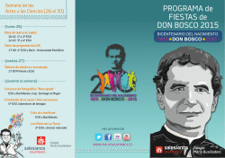 Programa DB 2015 - Colegio Mar&iacute;a Auxiliadora