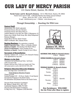 OUR LADY OF MERCY PARISH - John Patrick Publishing Company