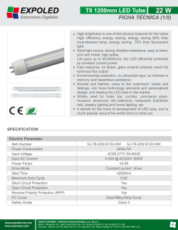 LED-T8 1200mm-22W