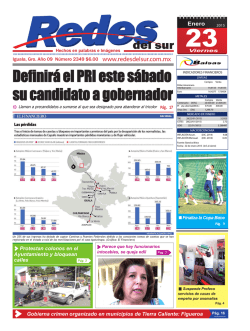 Definir&aacute; el PRI este s&aacute;bado su candidato a