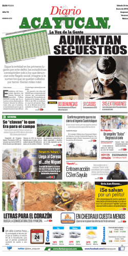edici&oacute;n impresa - Diario de Acayucan