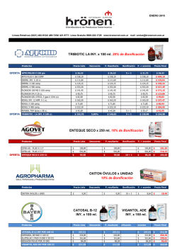 TRIBIOTIC LA INY. x 100 ml. 20% de Bonificaci&oacute;n