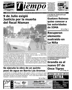 9 de Julio exigi&oacute; Justicia por la muerte del fiscal Nisman
