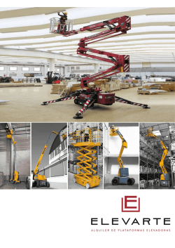 ELEVARTE Alquiler de plataformas elevadoras