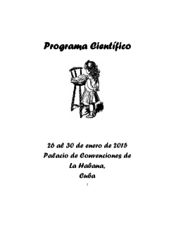 Programa Cient&iacute;fico