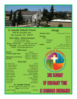 St. Leander Catholic Church - E