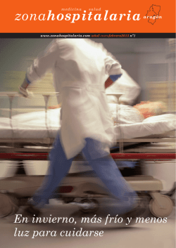Zona Hospitalaria Arag&oacute;n (enero-febrero 2015)