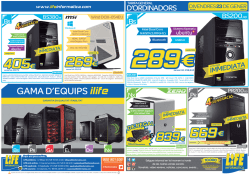 Tarifa de Equipos - Life informatica