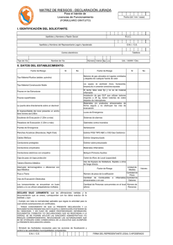 DJ Matriz de Riesgos - Municipalidad Provincial de Huarmey