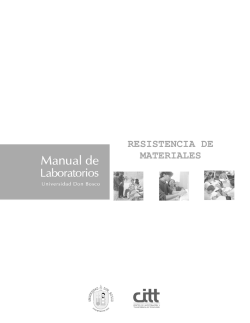 RESISTENCIA DE MATERIALES RESISTENCIA DE MATERIALES