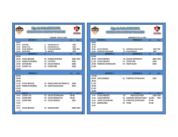 Programacion - Atlas Mexico Cuemanco