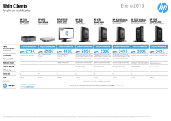Thin Clients Enero 2015