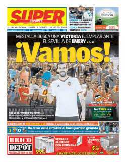 MESTALLA BUSCA UNA VICTORIA EJEMPLAR ANTE EL SEVILLA