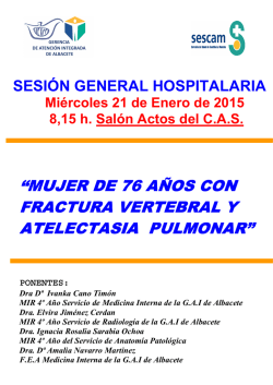 SESI&Oacute;N M.I. 21-01-14