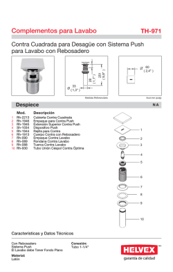 Complementos para Lavabo