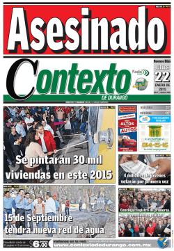 en PDF - Contexto de Durango