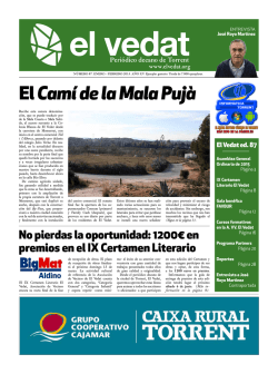 El Cam&iacute; de la Mala Puj&agrave;