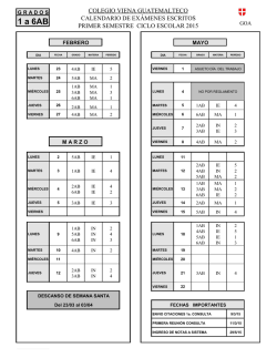 1 a 6AB - Colegio Viena Guatemalteco