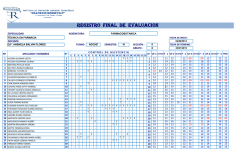 REGISTRO FINAL DE EVALUACION