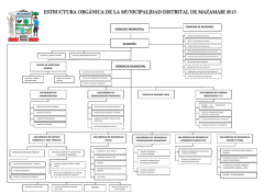 organigrama - Municipalidad Distrital de Mazamari