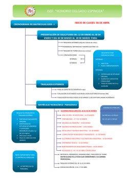 ISEP. &ldquo;HONORIO DELGADO ESPINOZA&rdquo; ELGADO ESPINOZA&rdquo;