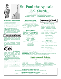 St. Paul the Apostle RC Church