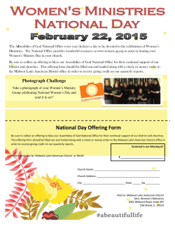 National Day Offering Form