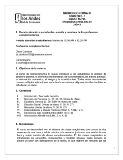 MICROECONOMIA III