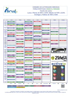 Lunes a Viernes de 8:00 a 23:00, S&aacute;bad