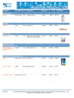 NOMBRE EspcDes P.P P.N FOTO ANDROMACO BIOMEP