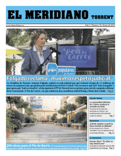 Folgado reclama "m&aacute;ximo respeto judicial" La