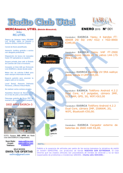 MERCA RADIO - EA5RCA Radio Club Utiel