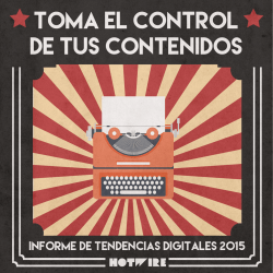 Informe de Tendencias Digitales 2015