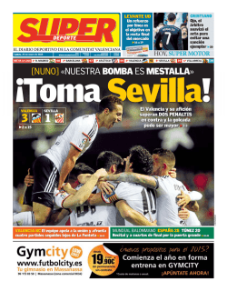 [NUNO] &laquo;NUESTRA BOMBA ES MESTALLA&raquo;