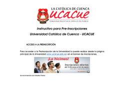 Descargar Instructivo - Universidad Cat&oacute;lica de Cuenca
