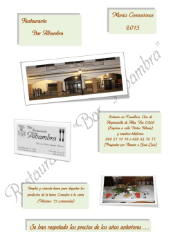 Se han respetado los precios de los a&ntilde;os anteriores . . .