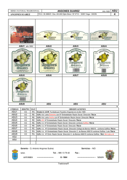 angones suarez - Catalogo de Sidra Natural