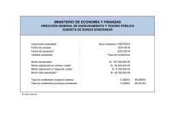 MINISTERIO DE ECONOM&Iacute;A Y FINANZAS