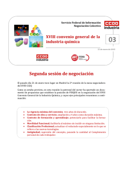 Comunicado n&ordm; 3 / XVIII CGIQ