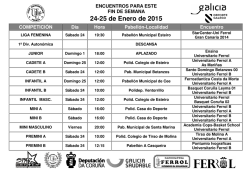 24-25 de Enero de 2015