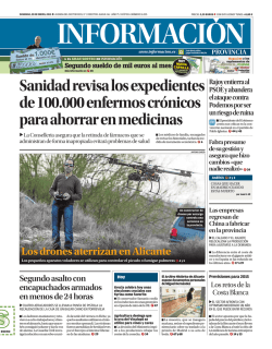 Sanidad revisa los expedientes de 100.000 enfermos cr&oacute;nicos para