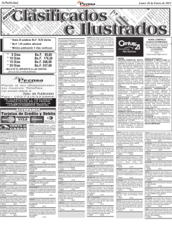 Clasificados - Obituarios