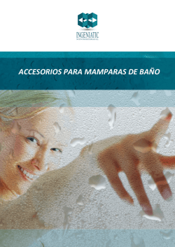 ACCESORIOS PARA MAMPARAS DE BA&Ntilde;O