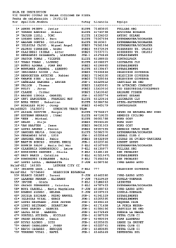 Inscripci&oacute;-llicencia