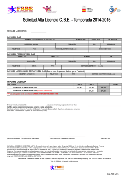 Alta Nuevo Club - Federaci&oacute; Balear de Ball Esportiu