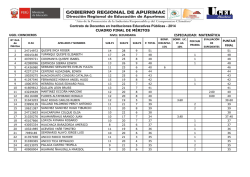 SEC. MATEMATICA - UGEL Chincheros
