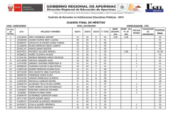 SEC-CTA - UGEL Chincheros