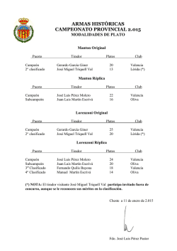 Provinciales 2015-Plato