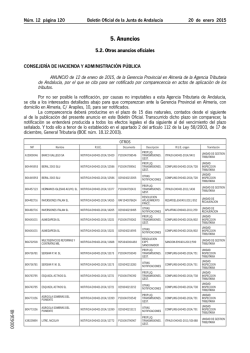 5. Anuncios - Junta de Andaluc&iacute;a