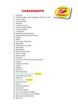 XARANGUET XARANGUETA